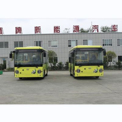 Public Transportation LHD 25 Seats Diesel City Bus 7.3m