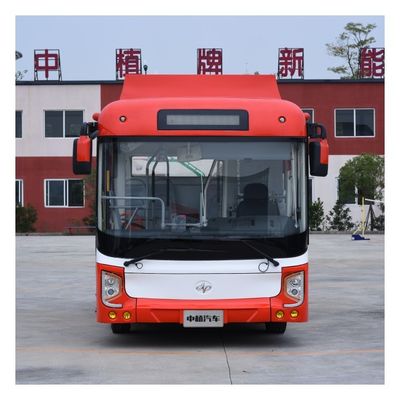 10.5M Pure Electric Bus Low Entry Battery Capacity 268kwh with Long Distance