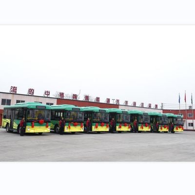 7.7m Diesel City Bus with 4 Cylinder Diesel Engine and Emission IV for Public Transportation