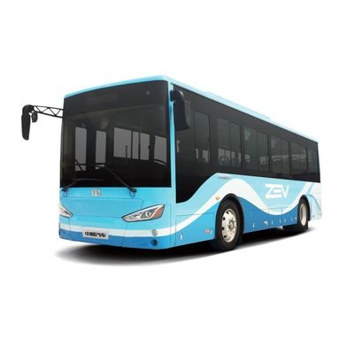 8m Battery Electric City Bus with 28 Seats 250km Range and Monocoque Body Structure for Public Transit
