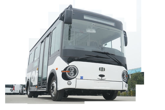 14 Seater Pure Electric Bus with 120kWh Battery and Leaf Spring Suspension for Zero Emission Public Transport