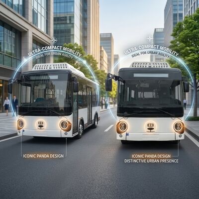 14 seater Electric Mini Buses Zero emission minibus ev bus 69km/h.