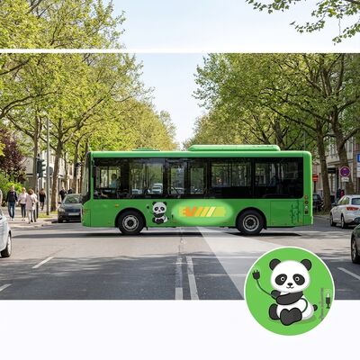 6m Electric Mini Buses Public Transport Bus 14 Seater With air condition.