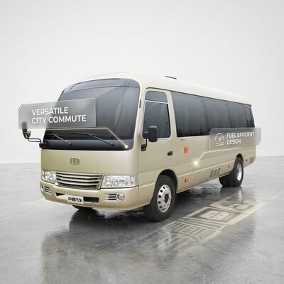6m Electric Mini Coaster Bus with 18 Seats and 89.7 kWh Battery for Public Transportation