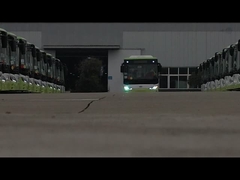 7m, 8.5m low entry, low floor electric city bus, drive side motor