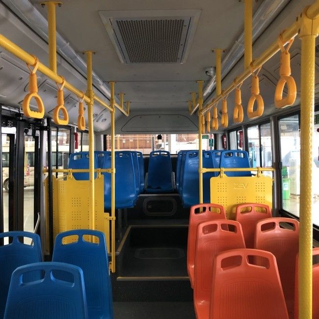 Automatic LHD Electric 29 Passenger Shuttles Wheelbase 4200mm 0